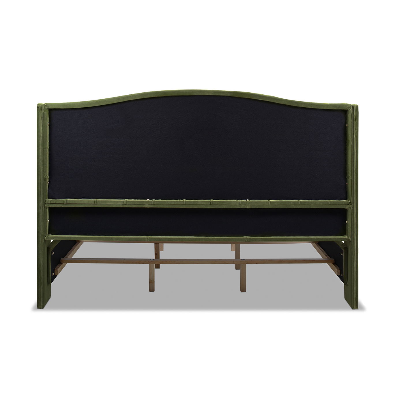 Marcella - Upholstered Shelter Headboard Bed Set - The Sleep Loft - Online Mattress Showroom NYC