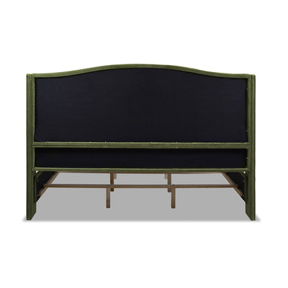 Marcella - Upholstered Shelter Headboard Bed Set - The Sleep Loft - Online Mattress Showroom NYC