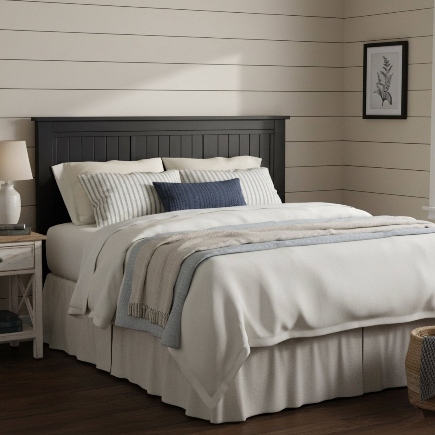 Walton - Window Pane Panel Headboard - The Sleep Loft - Online Mattress Showroom NYC
