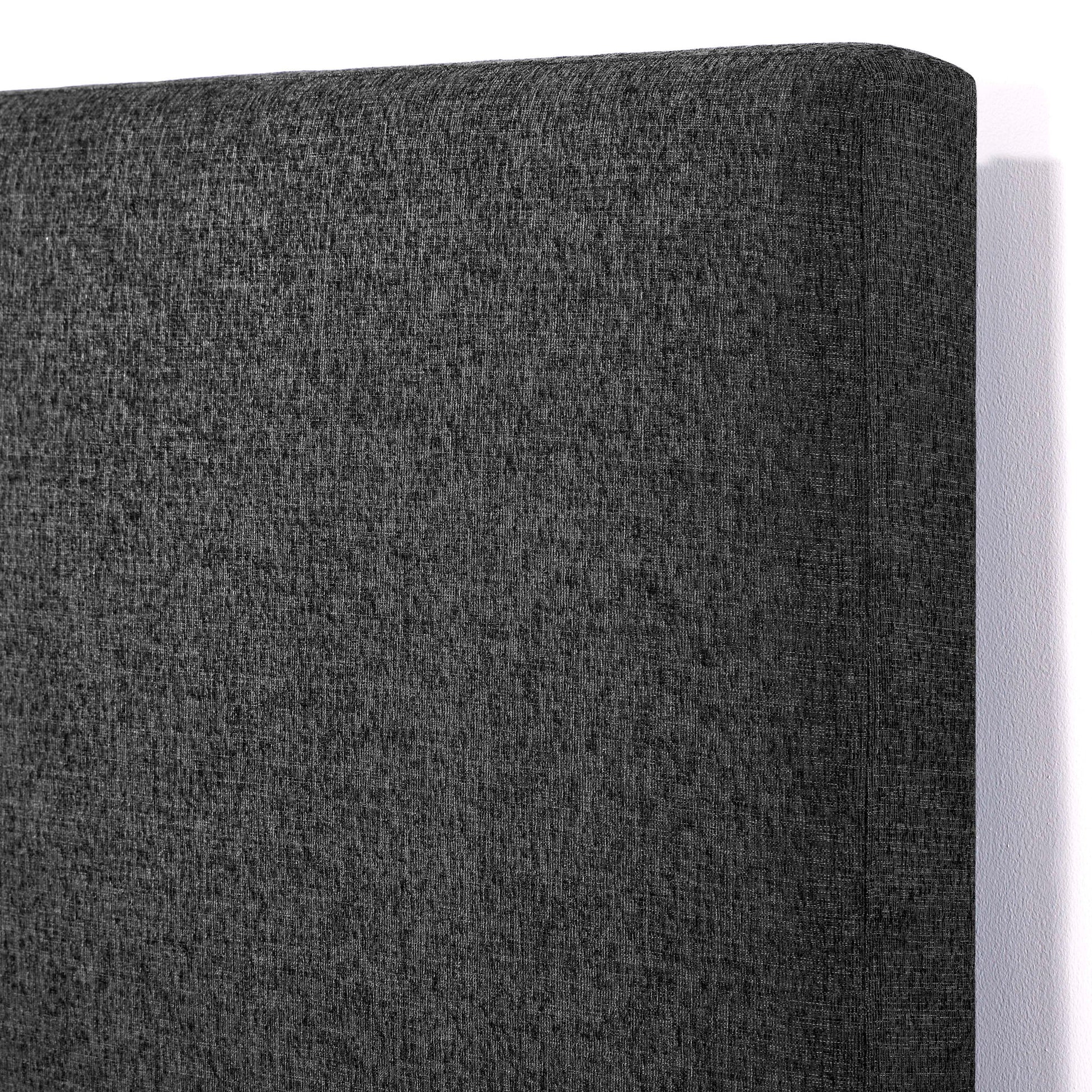 Boucle Upholstered Platform Bed - The Sleep Loft - Online Mattress Showroom NYC