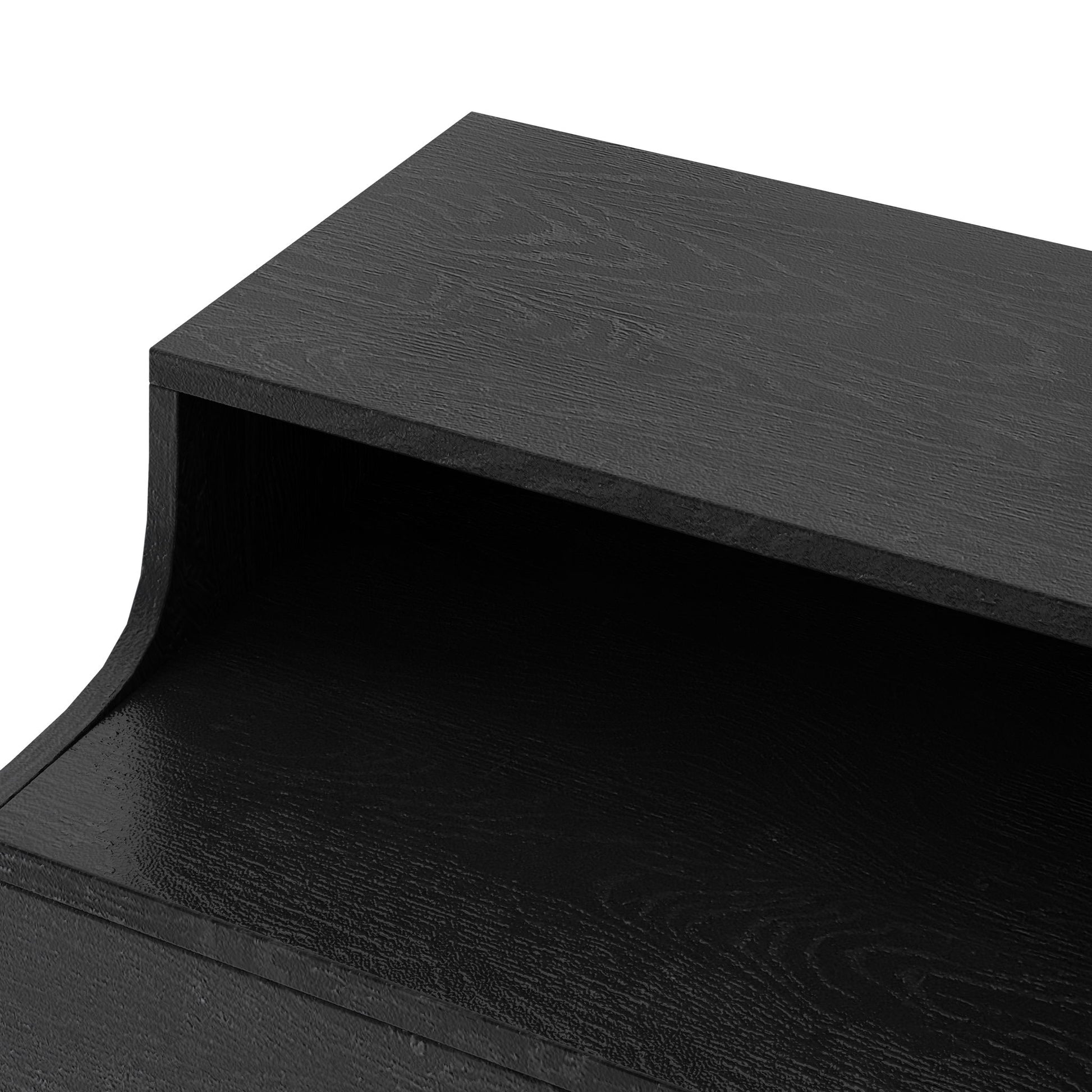 Starla - Wooden Nightstand - Black - The Sleep Loft - Online Mattress Showroom NYC