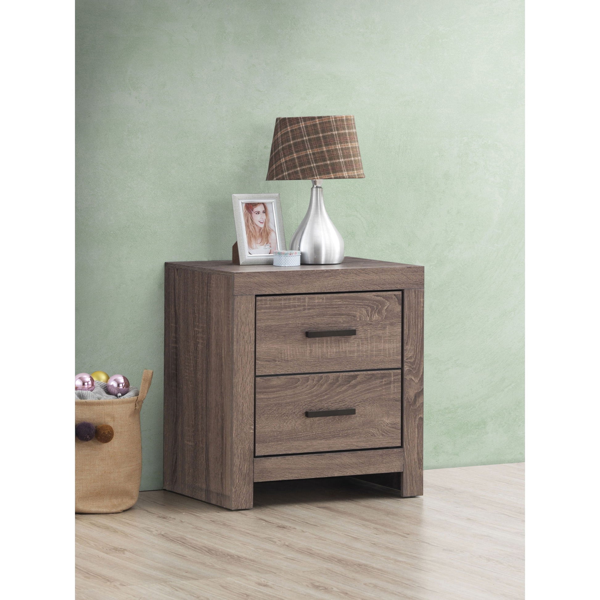 Brantford - 2 Drawer Nightstand - The Sleep Loft - Online Mattress Showroom NYC