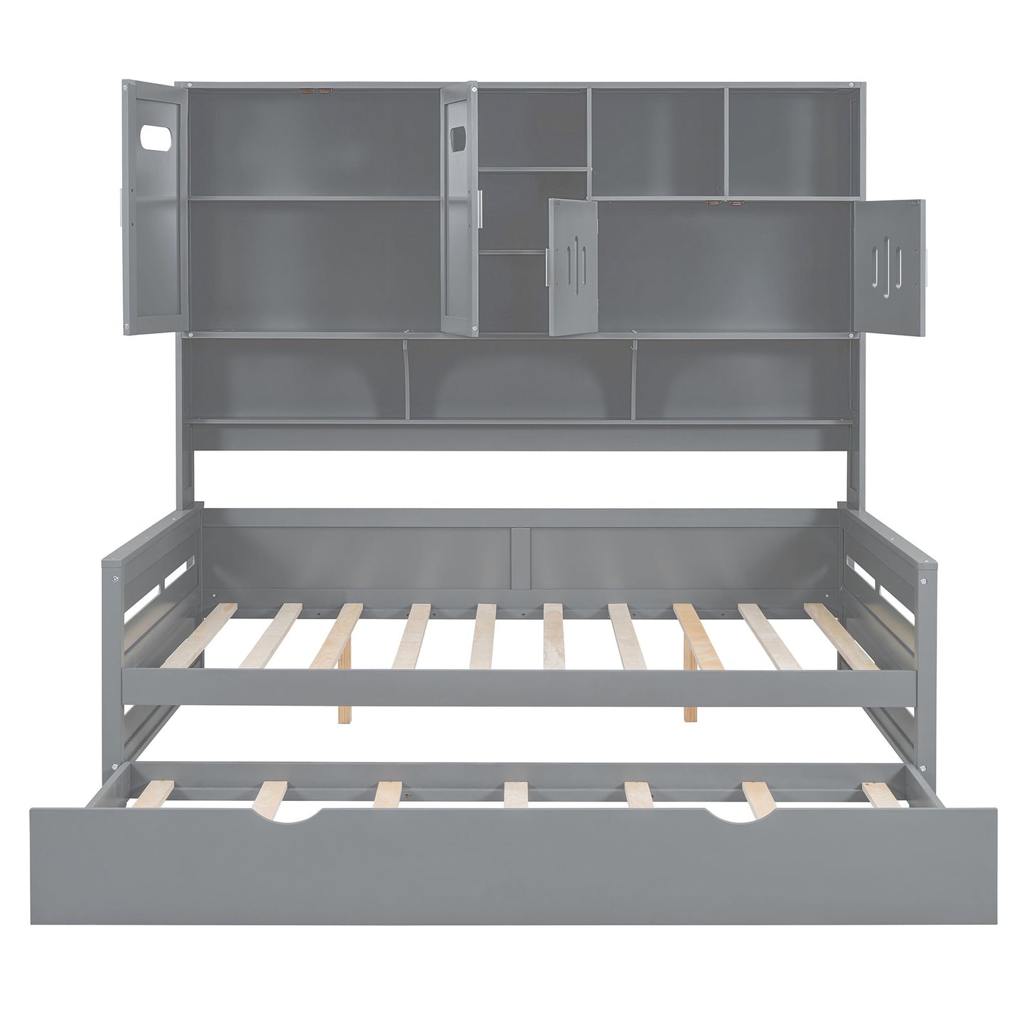 Daybed With All-In-One Cabinet And Shelf - The Sleep Loft - Online Mattress Showroom NYC