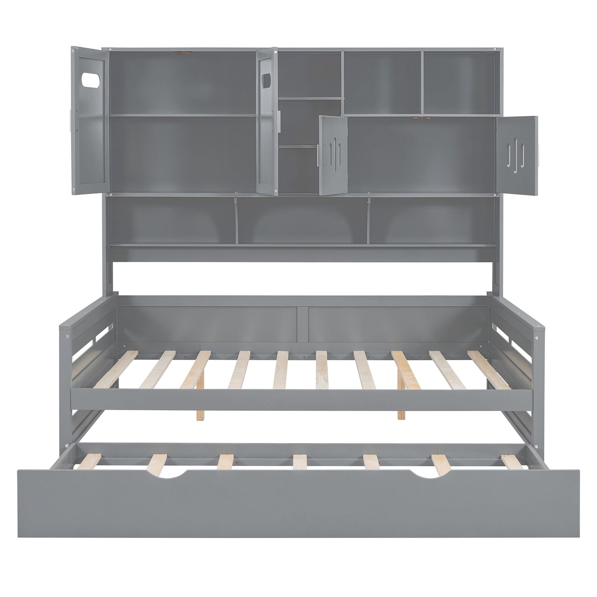Daybed With All-In-One Cabinet And Shelf - The Sleep Loft - Online Mattress Showroom NYC