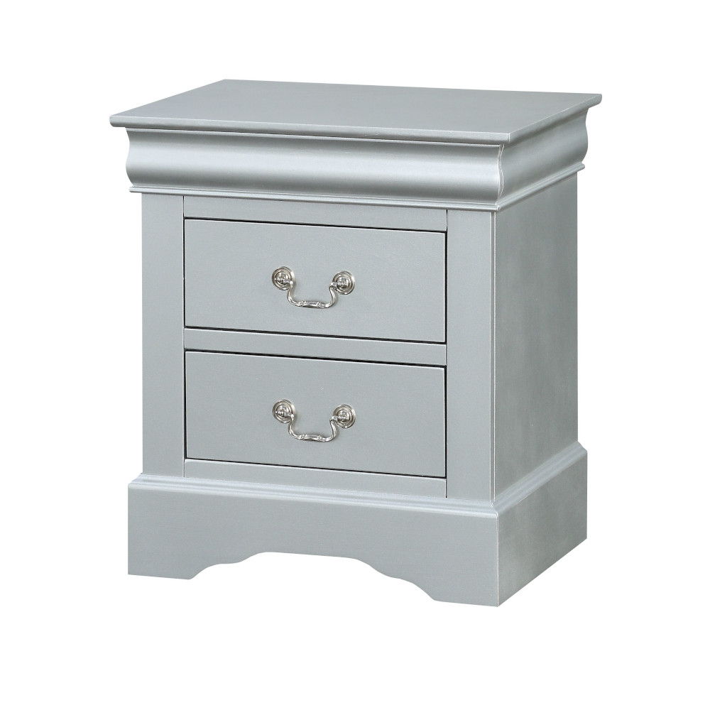 Louis Philippe - Accent Nightstand - The Sleep Loft - Online Mattress Showroom NYC