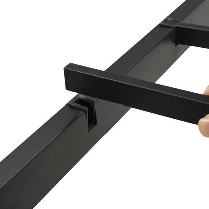 Modern Bed Frame With LED Lights, Upholstered Headboard, USB Charging - The Sleep Loft - Online Mattress Showroom NYC