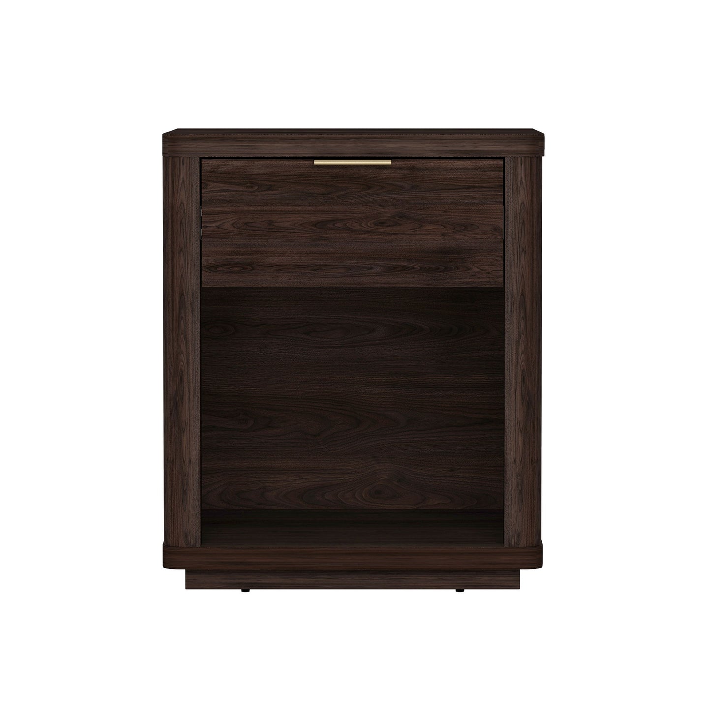 Evelyn - Nightstand With 1 Drawer And Open Shelf - The Sleep Loft - Online Mattress Showroom NYC