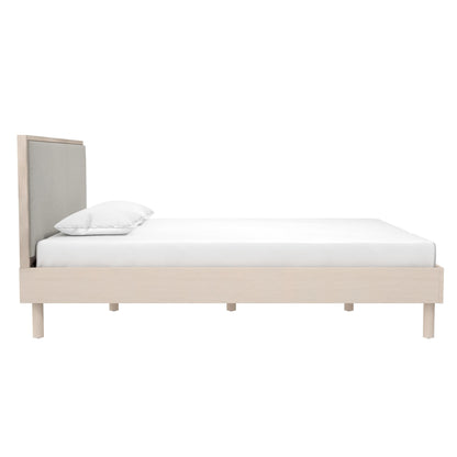 Minimalist Upholstered Headboard - The Sleep Loft - Online Mattress Showroom NYC