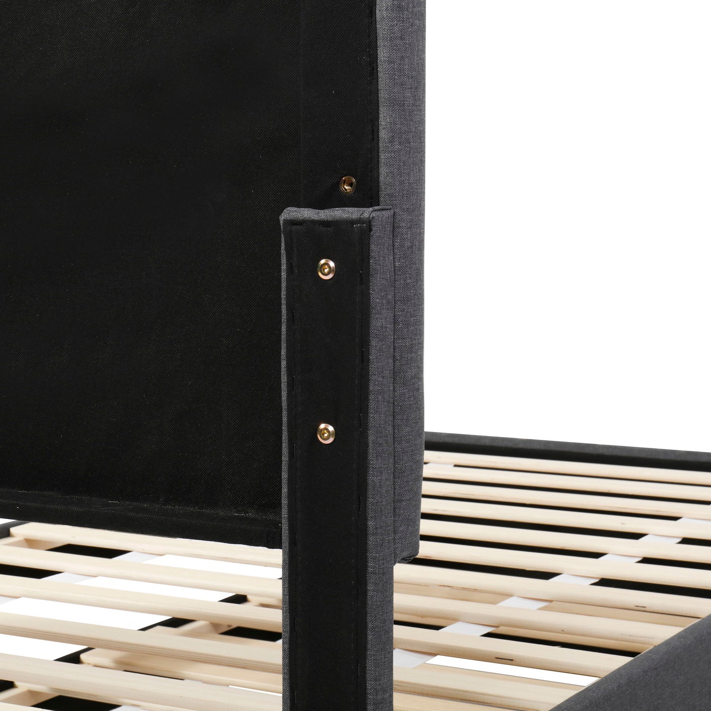 Upholstered Design Platform Bed With Trundle - The Sleep Loft - Online Mattress Showroom NYC