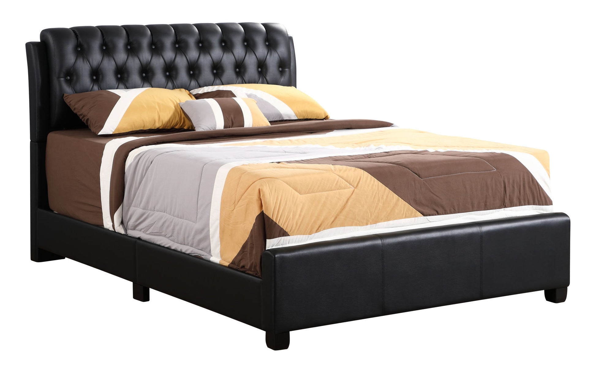 Tufted Upholstered Bed - The Sleep Loft - Online Mattress Showroom NYC