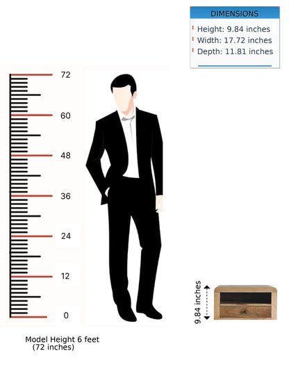 Chunky - Floating Bedside Nightstand - The Sleep Loft - Online Mattress Showroom NYC