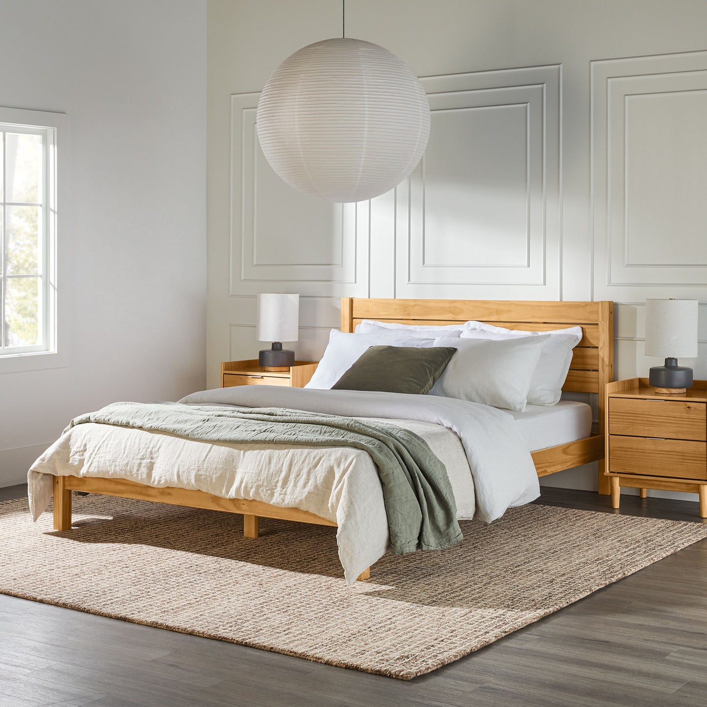 Modern Minimalist Boho Bedframe - The Sleep Loft - Online Mattress Showroom NYC