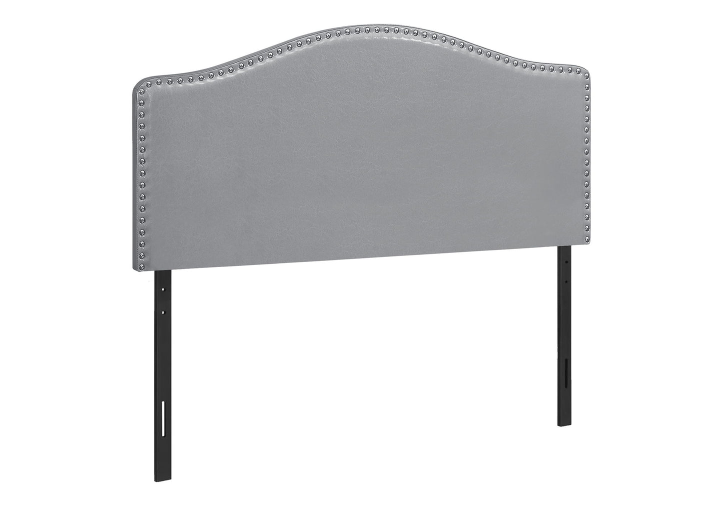 Full Size, Bed Headboard Only, Upholstered Transitional - Gray - The Sleep Loft - Online Mattress Showroom NYC