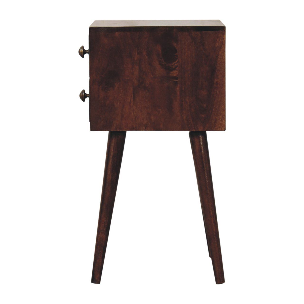 Solid Wood Mini Nightstand - The Sleep Loft - Online Mattress Showroom NYC