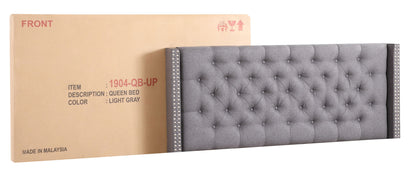 Nailhead Bed Transitional Vibrant - The Sleep Loft - Online Mattress Showroom NYC