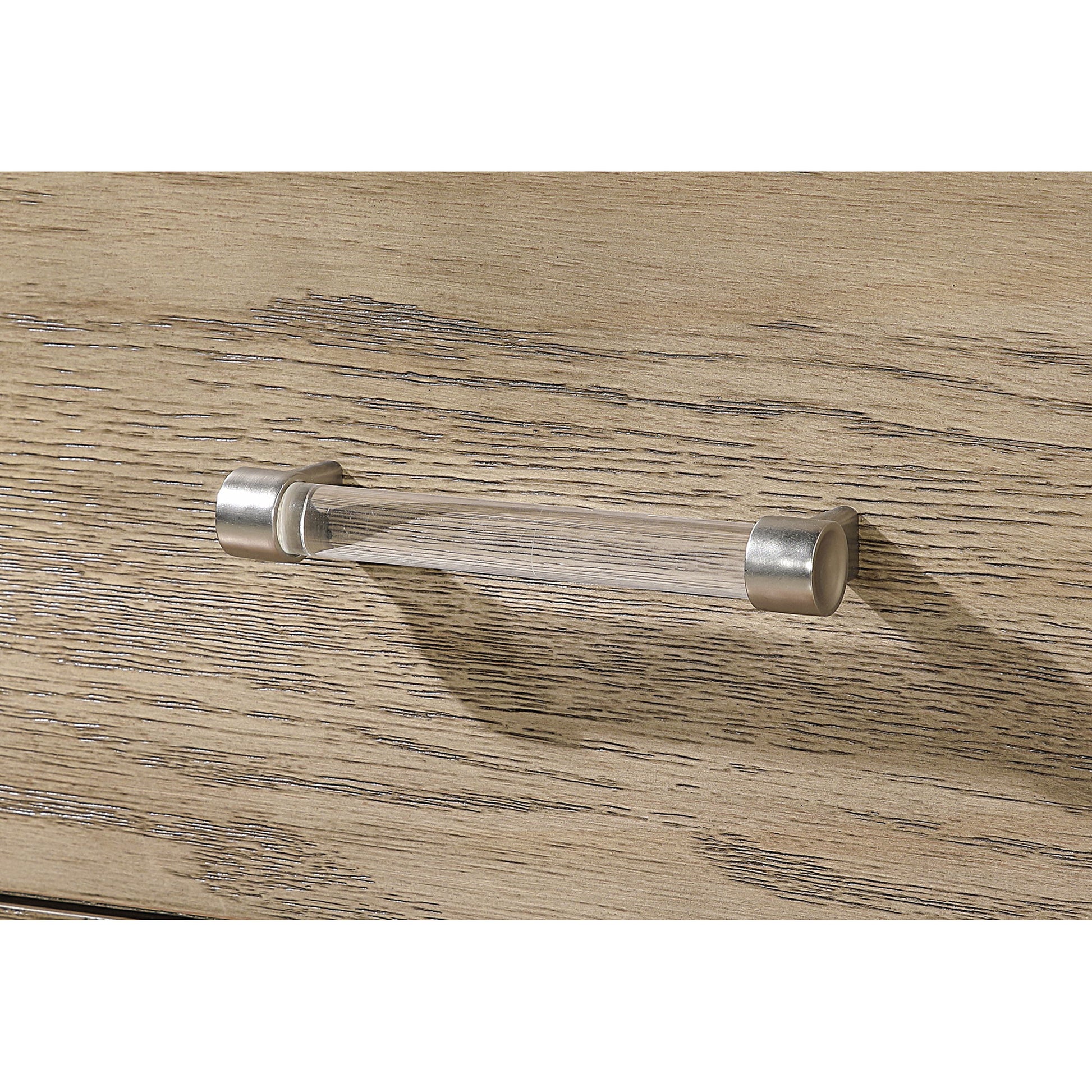 Sarai - Nightstand With Spacious Drawers And Handles - Brown - The Sleep Loft - Online Mattress Showroom NYC