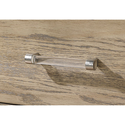 Sarai - Nightstand With Spacious Drawers And Handles - Brown - The Sleep Loft - Online Mattress Showroom NYC