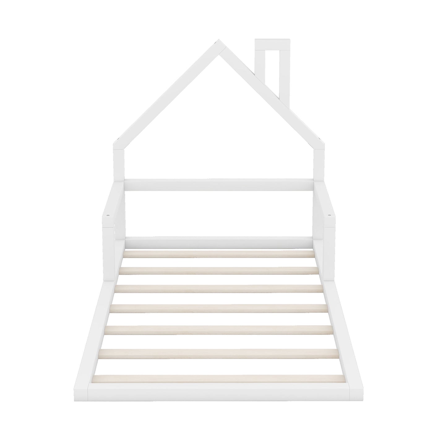 Floor Bed With House Shaped Headboard - The Sleep Loft - Online Mattress Showroom NYC