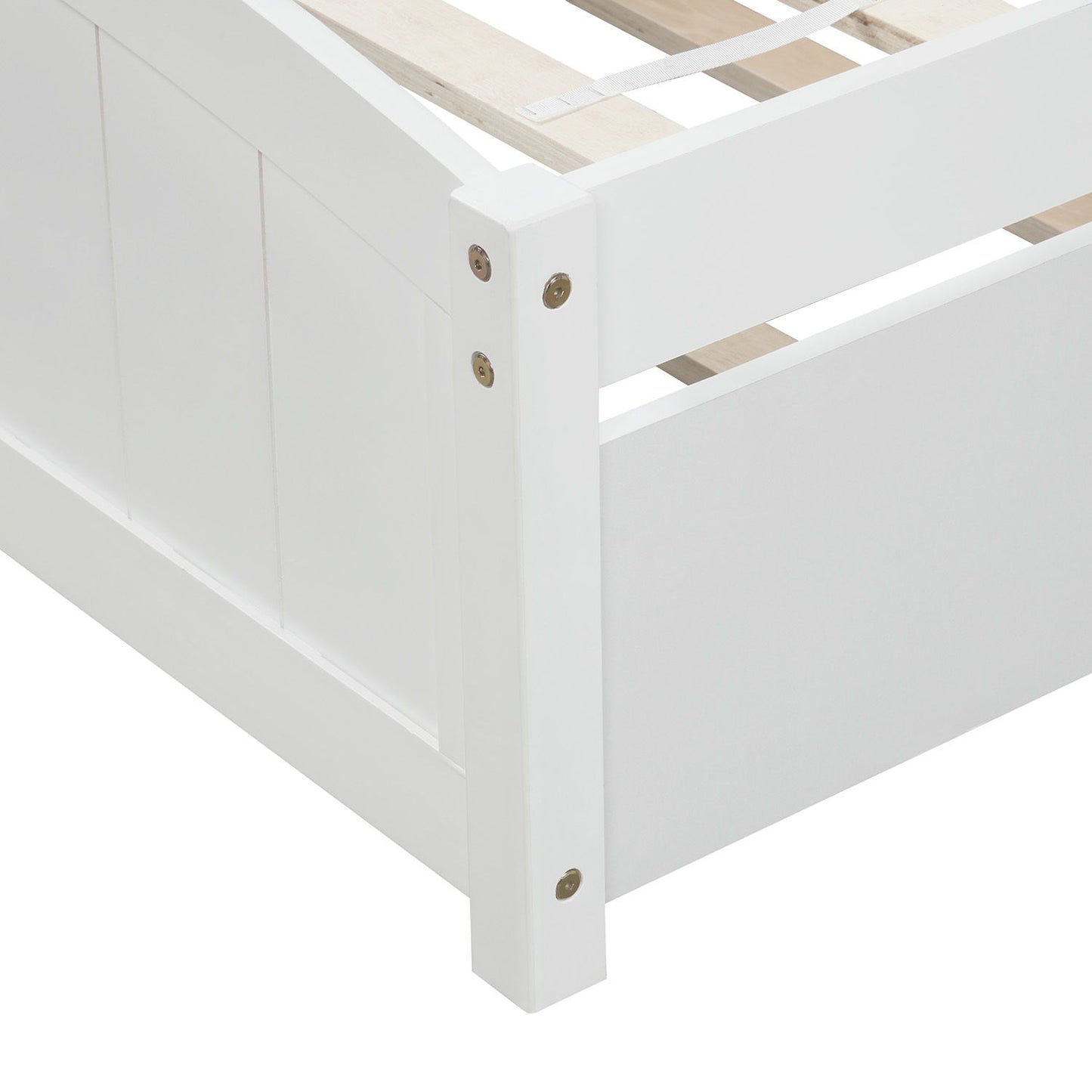 Platform Bed & Headboard, Footboard And Wood Slat Support - The Sleep Loft - Online Mattress Showroom NYC