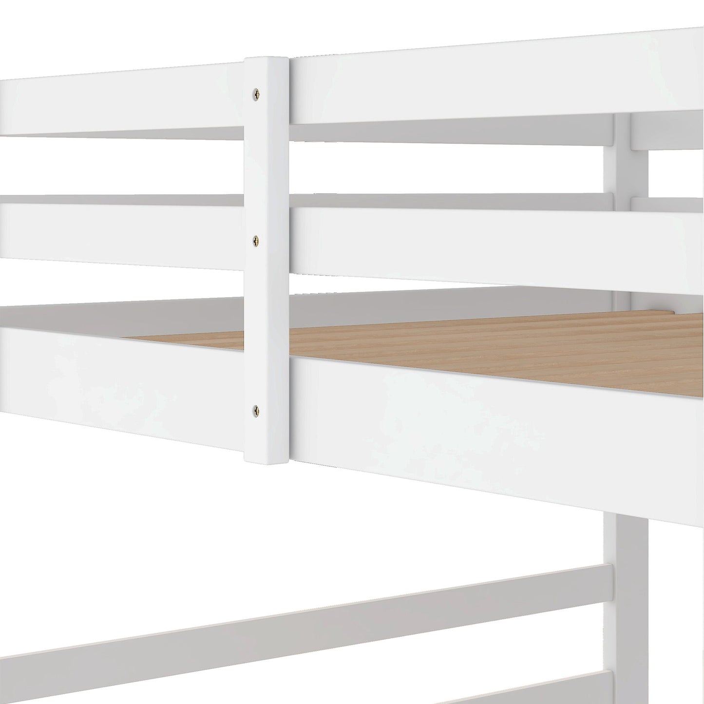 Solid Construction, Bunk Bed With Ladder - The Sleep Loft - Online Mattress Showroom NYC