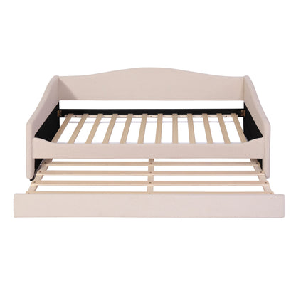 Design Upholstered Daybed With Light And Trundle - The Sleep Loft - Online Mattress Showroom NYC