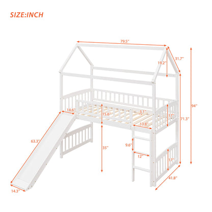 Loft Bed With Slide - The Sleep Loft - Online Mattress Showroom NYC