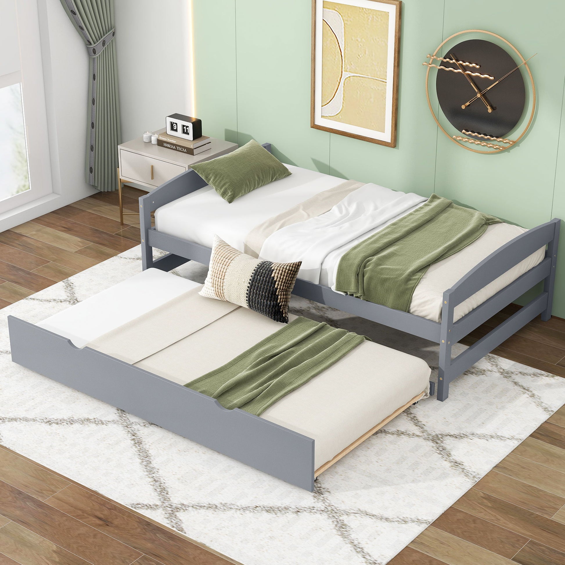 Platform Bed With Trundle - The Sleep Loft - Online Mattress Showroom NYC