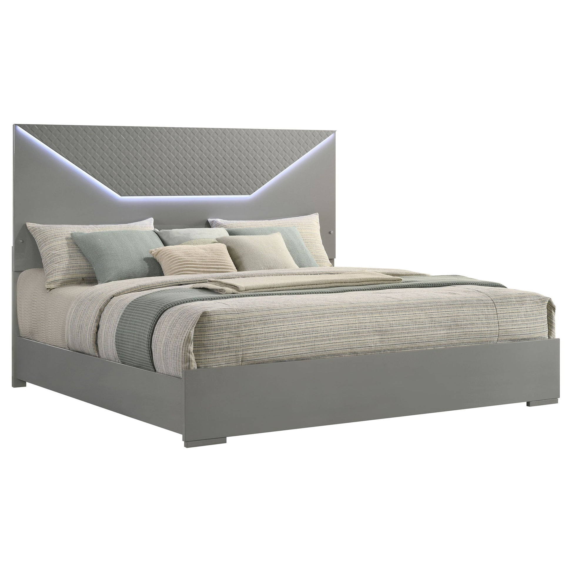 Pierce - Panel Bed LED Headboard - The Sleep Loft - Online Mattress Showroom NYC