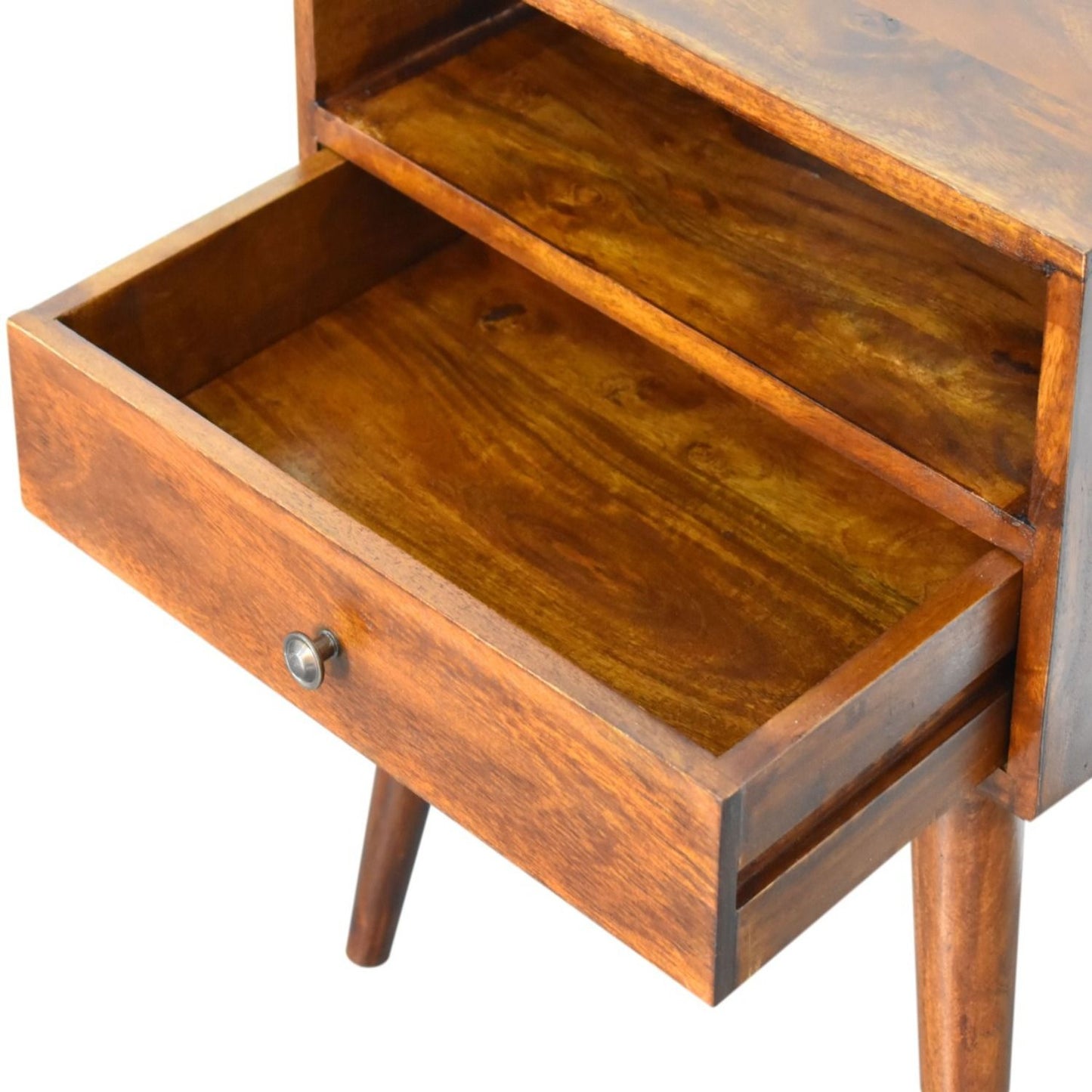 Nightstand - Chestnut - The Sleep Loft - Online Mattress Showroom NYC