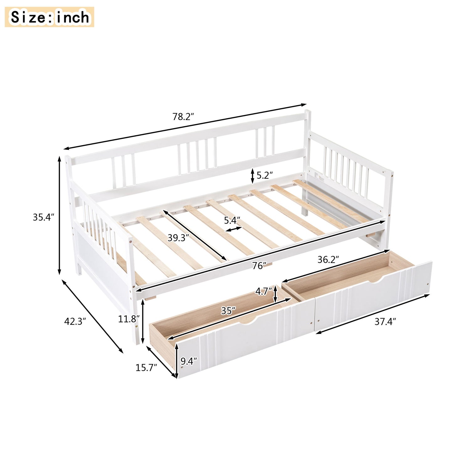 Multifunctional Modern Daybed - The Sleep Loft - Online Mattress Showroom NYC