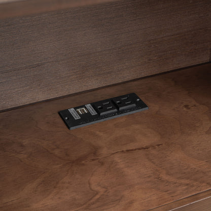 Storage Platform Bed With Pull Out Shelves, Trundle, And 2 Drawers - The Sleep Loft - Online Mattress Showroom NYC
