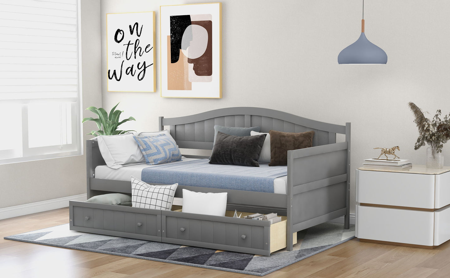 Wooden Daybed, Sofa Bed, No Box Spring Needed - The Sleep Loft - Online Mattress Showroom NYC