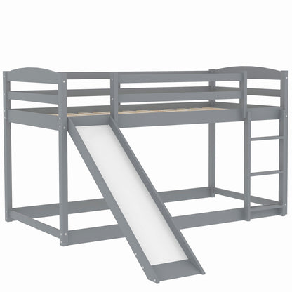 Durable Bunk Bed With Convertible Slide And Ladder - The Sleep Loft - Online Mattress Showroom NYC