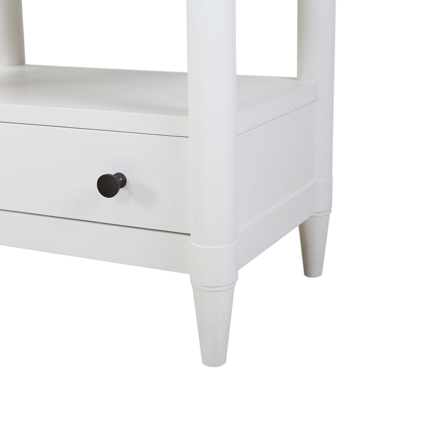 Open Nightstand With 2 Drawers - The Sleep Loft - Online Mattress Showroom NYC