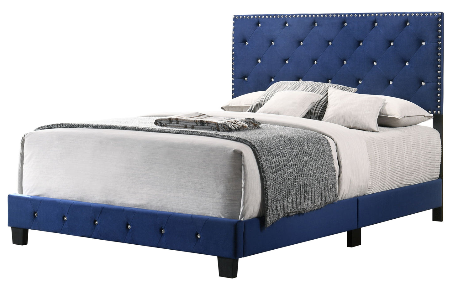 Luxurious Upholstered Bed - The Sleep Loft - Online Mattress Showroom NYC