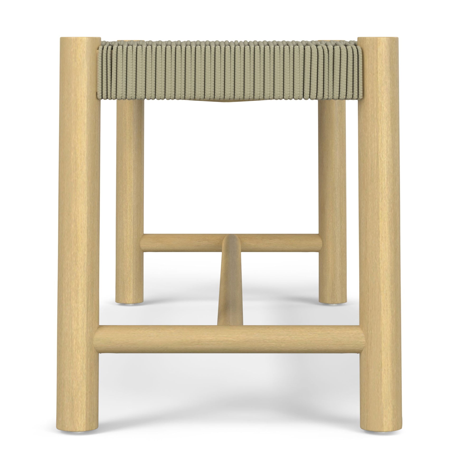 Dahlia - Outdoor Indoor Contemporary Bench - The Sleep Loft - Online Mattress Showroom NYC