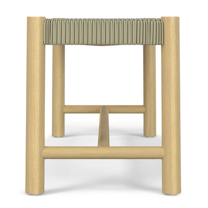 Dahlia - Outdoor Indoor Contemporary Bench - The Sleep Loft - Online Mattress Showroom NYC