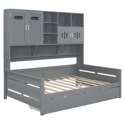 Daybed With All-In-One Cabinet And Shelf - The Sleep Loft - Online Mattress Showroom NYC