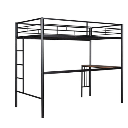 Bunk Bed With Desk, Ladder And Quality Slats For Bedroom - The Sleep Loft - Online Mattress Showroom NYC