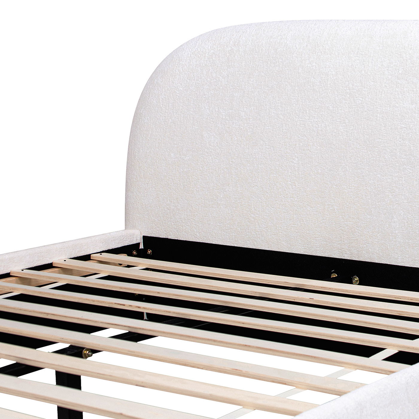 Archie Puffy Grounded - Upholstered Platform Bed - The Sleep Loft - Online Mattress Showroom NYC