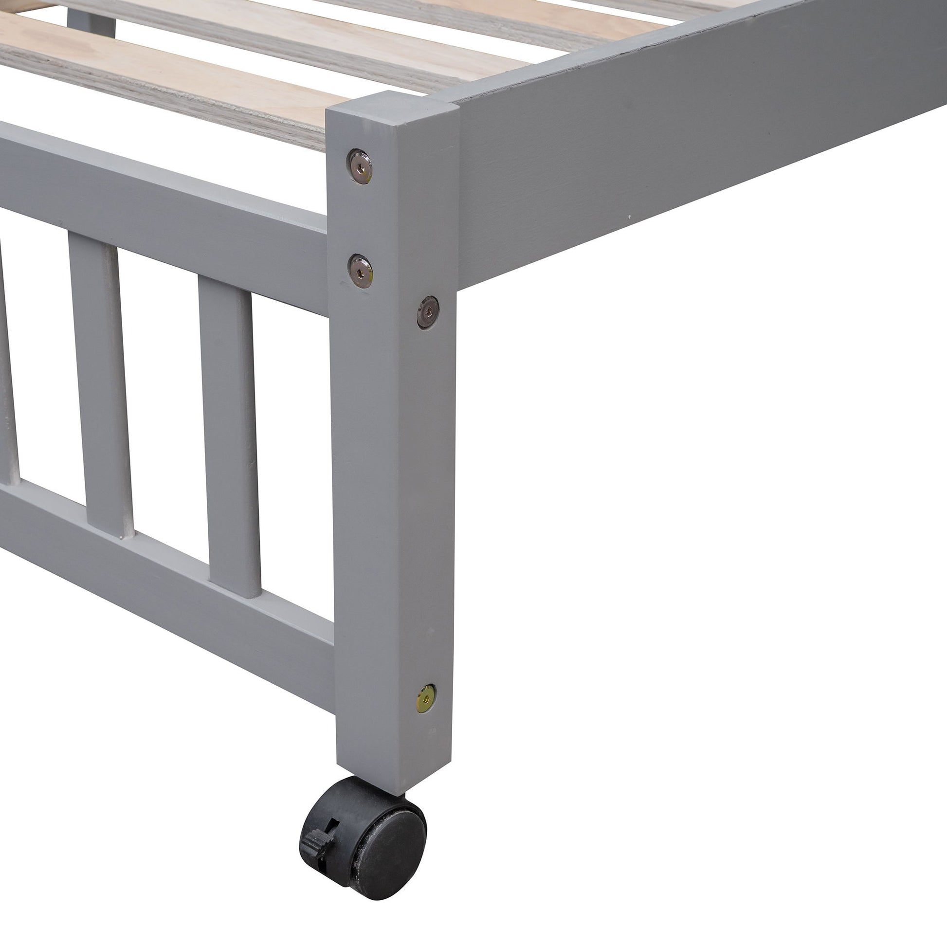 Bunk Bed With 6 Drawers And Flexible Shelves, Bottom Bed With Wheels - The Sleep Loft - Online Mattress Showroom NYC