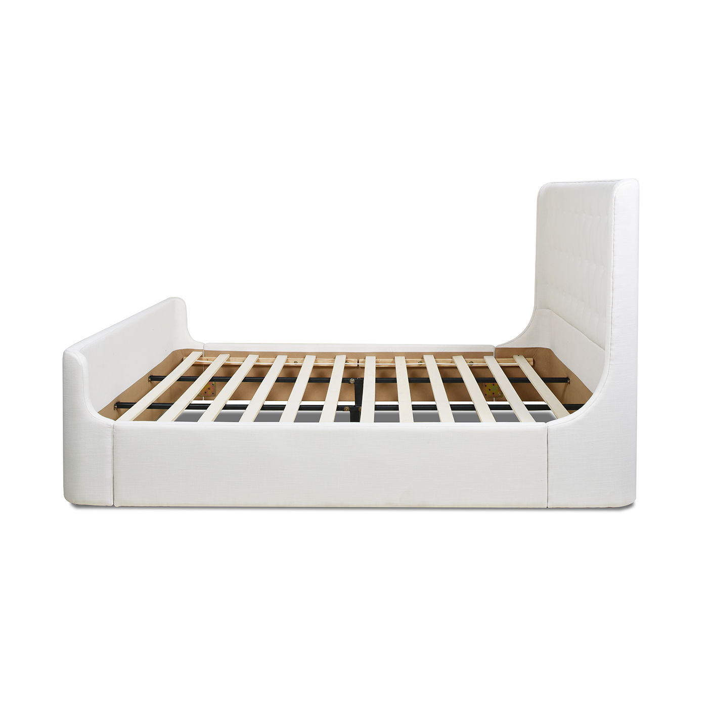 Brooks - Contemporary Tufted Shelter Platform Bed - The Sleep Loft - Online Mattress Showroom NYC