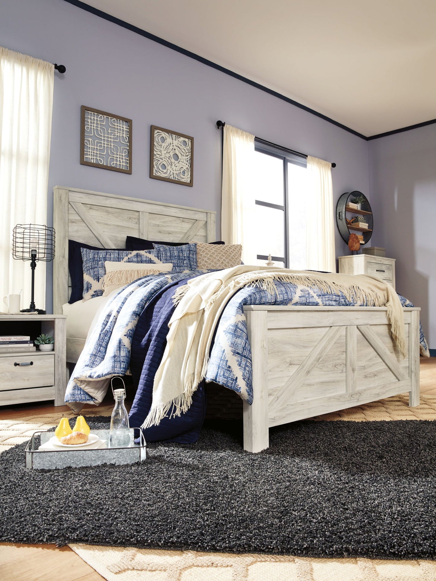 Bellaby - Crossbuck Panel Bed - The Sleep Loft - Online Mattress Showroom NYC