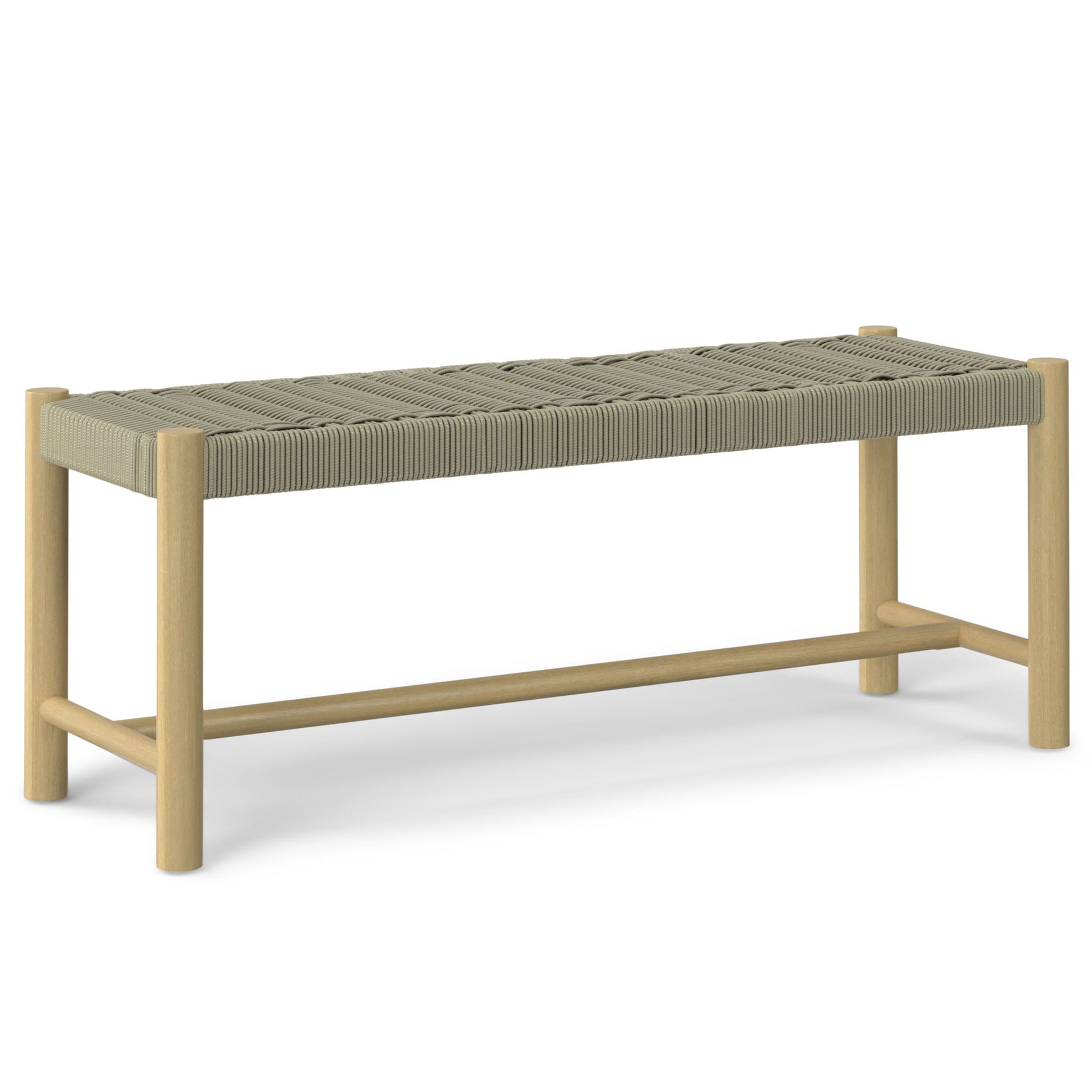 Dahlia - Outdoor Indoor Contemporary Bench - The Sleep Loft - Online Mattress Showroom NYC