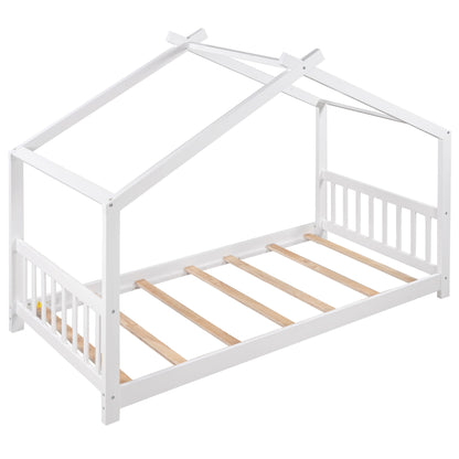 House Platform Bed With Headboard And Footboard, Roof Design - The Sleep Loft - Online Mattress Showroom NYC