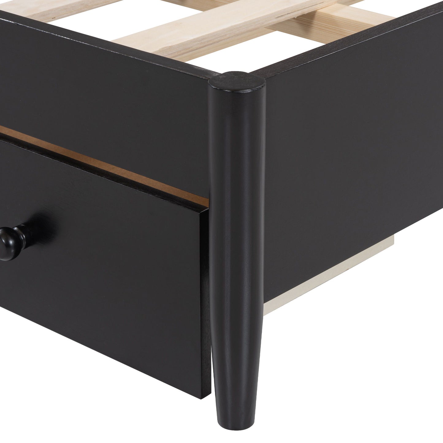 Platform Bed With 2 Big Drawers & Trundle - The Sleep Loft - Online Mattress Showroom NYC