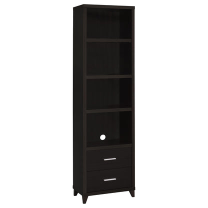 Lewes 4-piece 60-inch TV Entertainment Center Cappuccino