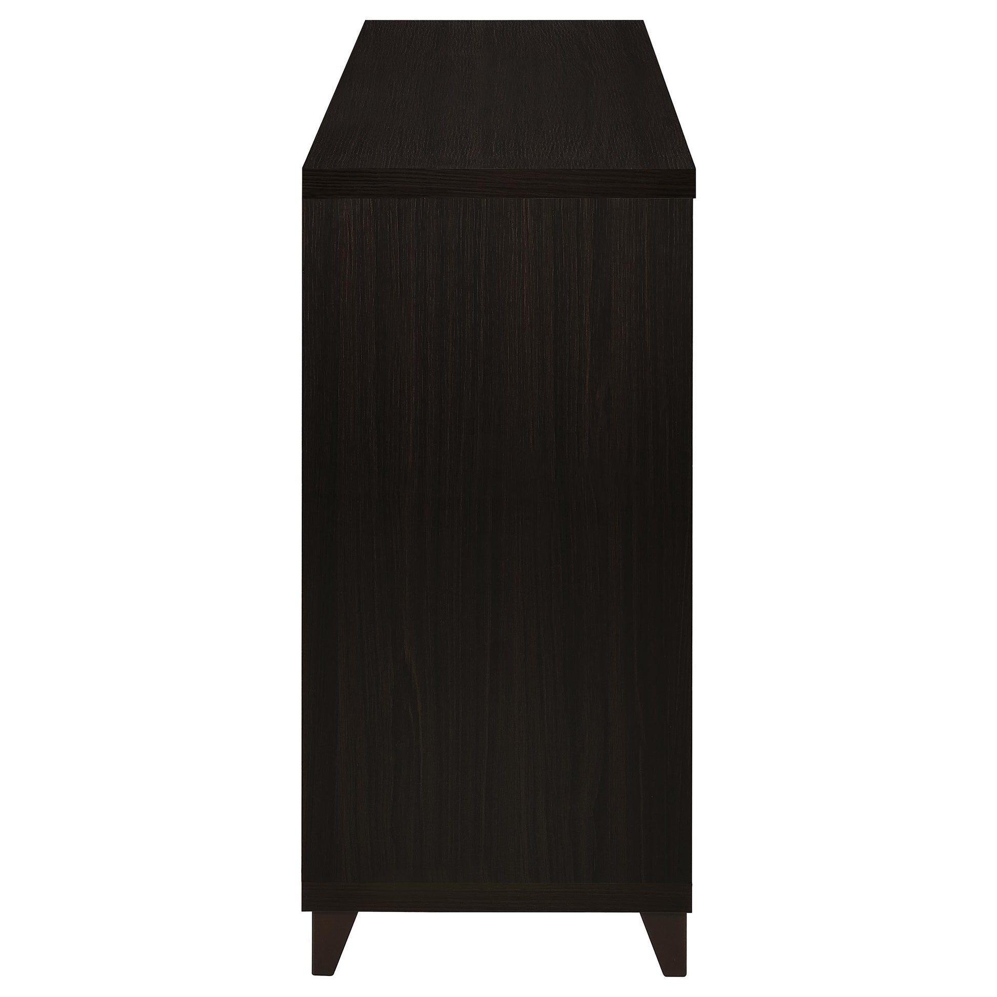Lewes 2-door Engineered Wood 60-inch TV Stand Cappuccino