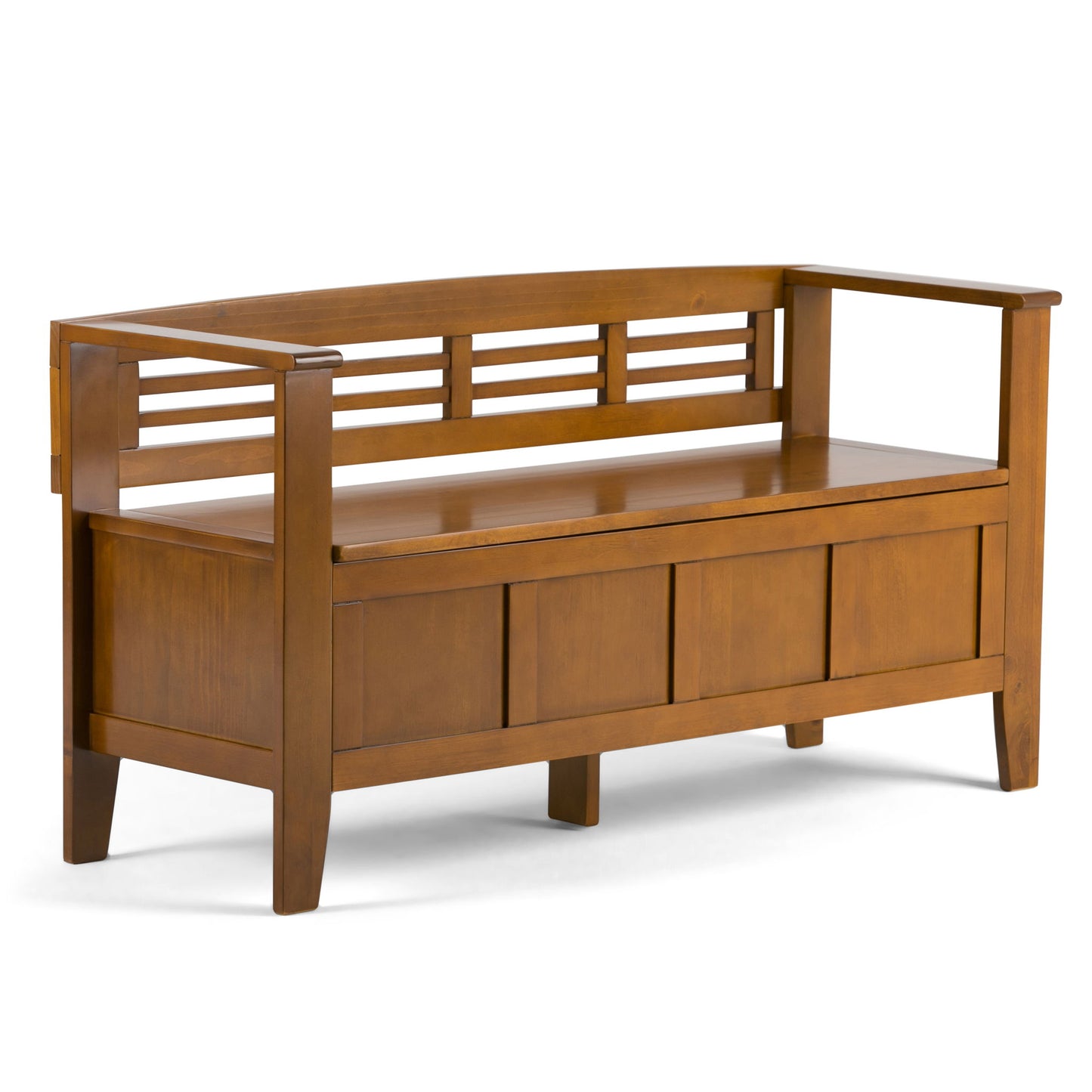 Adams - Entryway Storage Bench Handcrafted - The Sleep Loft - Online Mattress Showroom NYC