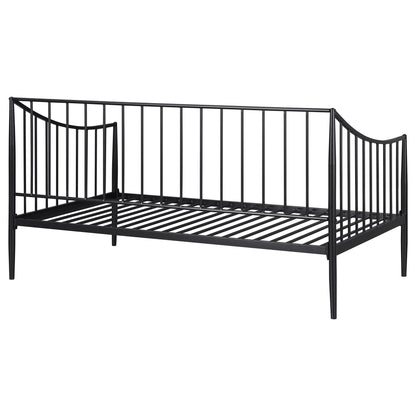 Jeremy - Twin Daybed Frame With Storage - Black - The Sleep Loft - Online Mattress Showroom NYC